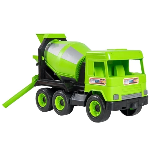 Бетонозмішувач Tigres Middle truck з рухомими деталями Зелена (39485)