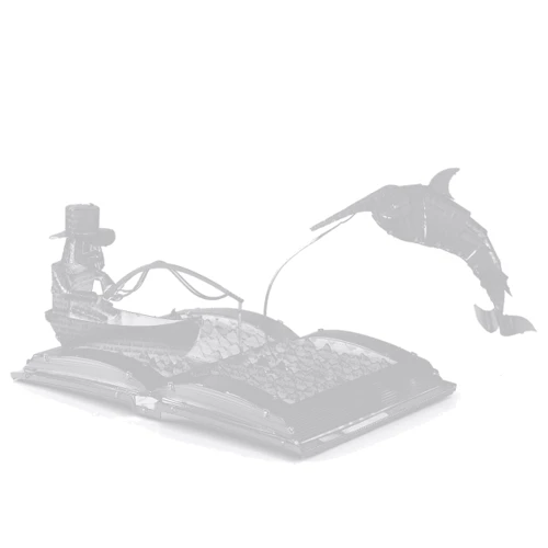Металлический 3D конструктор Fascinations Скульптура Сантьяго и марлина, MMS117: Производитель Fascinations