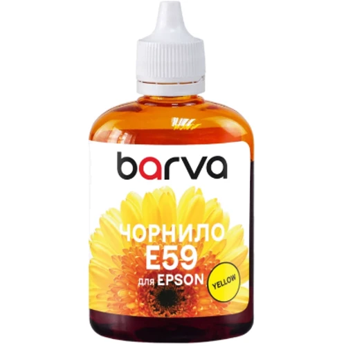 Чернила Barva Epson E059 100 мл, Yellow (E059-452)