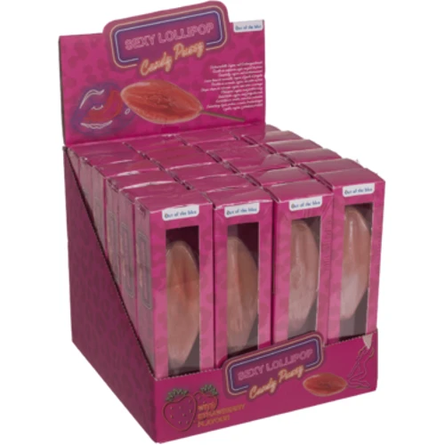 Леденец OOTB Sexy Lollipop Candy Pussy Strawberry, 45 г