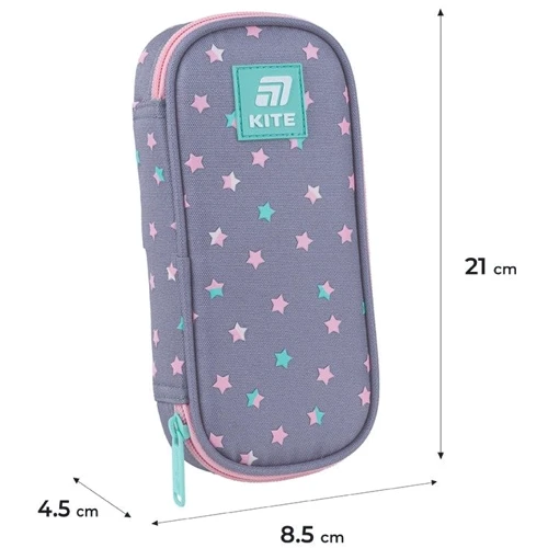 Набор Kite рюкзак + пенал + сумка для обуви 585 Kawaii Star (SET_K25-585M-2): Цвет серый