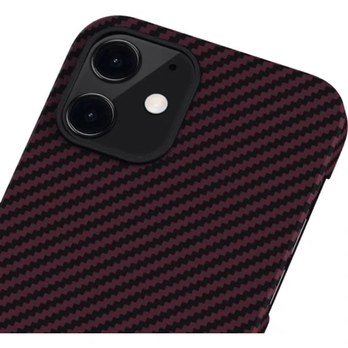 Чехол для iPhone Pitaka MagEZ Case Twill Black/Red (KI1203M) for iPhone 12: Тип чехла накладка на заднюю часть