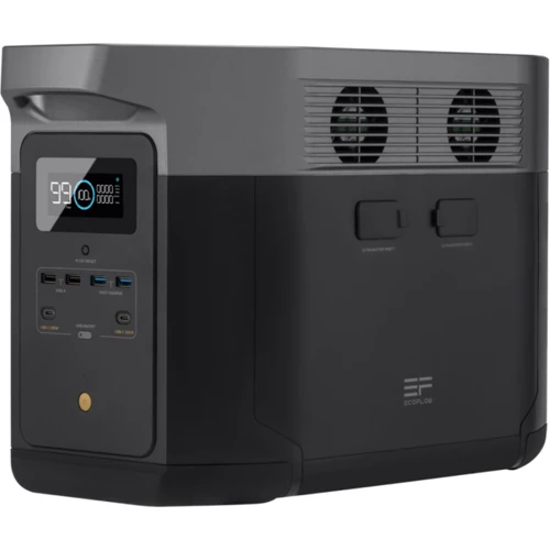 Зарядная станция EcoFlow DELTA Max 2000 2016Wh 2400W (DELTA2000-EU) UA: Емкость аккумулятора, Вт/ч 2016
