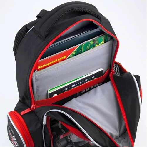 Рюкзак школьный Kite Speed racer K18-510S-1: Корпус рюкзака Мягкий