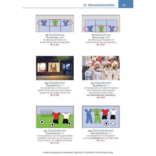 Visuelles Fachwörterbuch: Einzelhandel mit Audios: ISBN 9783190374809, 978-3-19-037480-9