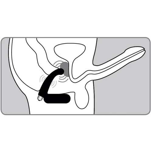 Масажер простати JoyDivision Joystick Booster Pro Black (JD15599)