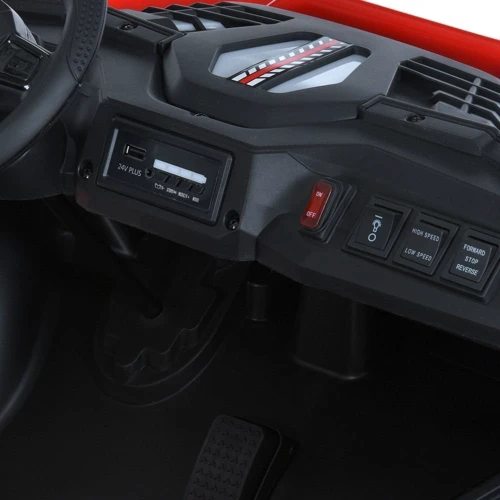 Детский электромобиль Bambi Багги красный (M 6205EBLR-3(24V))