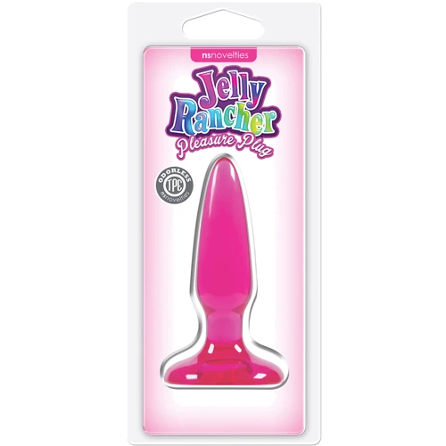 Анальная пробка Pleasure Plug Mini, 8,5х2,2 см, розовый