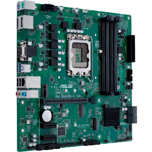 Asus Pro B660M-C D4-CSM: Оперативна пам'ять 4xDDR4 5000 МГц, до 128 ГБ
