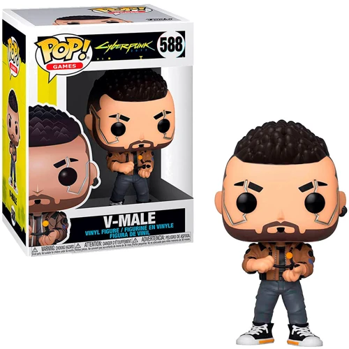 Игровая фигурка FUNKO POP! серии Cyberpunk 2077 Ви-Мужчина (47159): Тип Игровая фигурка