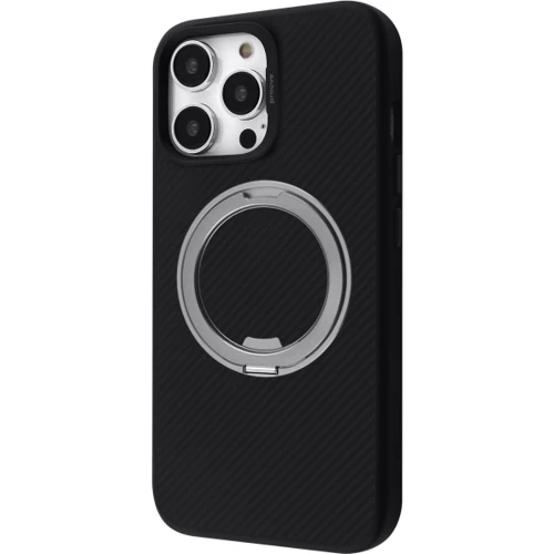 Чехол для iPhone Proove Reinforce Case with Magnetic Ring Gray for iPhone 14 Pro Max
