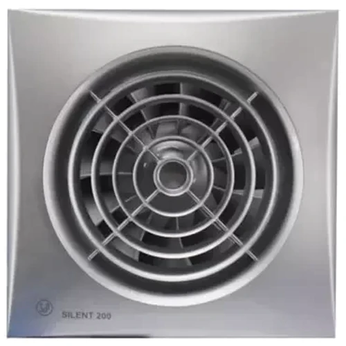 Витяжний вентилятор Soler & Palau SILENT-200 CRZ SILVER: Тип осьової