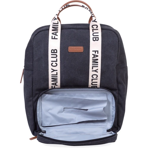 Рюкзак Childhome Family Club Canvas Black (CWBPSCBL)