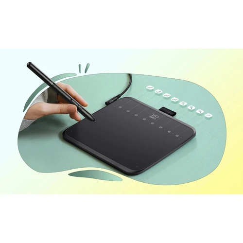 Графічний планшет XP-Pen Deco 640 black, 16X9", 5080 LPI, 16384 рівнів: Multitouch Нет