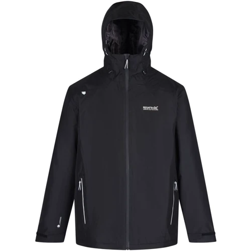 Куртка Regatta Thornridge II RMP281-800 52 чорна зимова з капюшоном