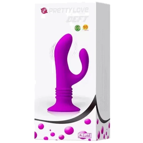 Анальный стимулятор на присоске PRETTY LOVE Deft, BI-014201