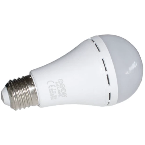 Светодиодный светильник-лампа на аккумуляторе Е27 LED NOAS АС7W DC3W 6400K: Температура свечения, К 6400