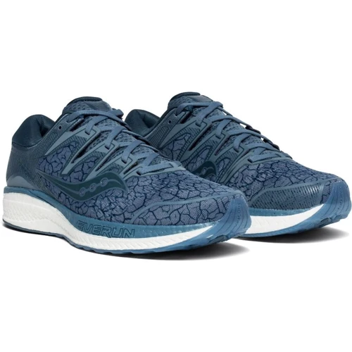 Кроссовки для бега Saucony Hurricane Iso 5 (20460-42s) 43 (10) синие текстиль всесезон: Материал верха Текстиль