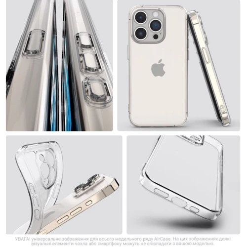 Чехол для телефонов ArmorStandart Air Series Camera cover Transparent for Realme C61 4G (ARM80528): Материал TPU (термополиуретан)