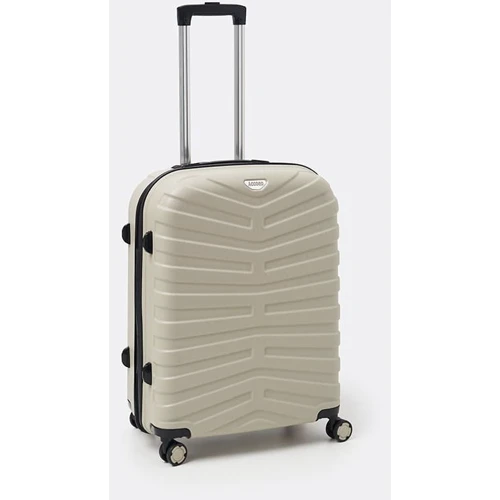 Чемодан Ricco Grande L cream (T15002cream-L): Материал Пластик