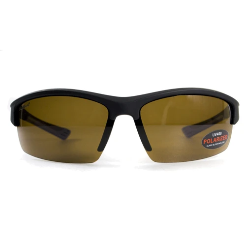 Спортивные очки Очки поляризационные BluWater Daytona-1 Polarized (brown) коричневые в черно-синей (4ДЕЙТ1-Г50П): Тип Открытые