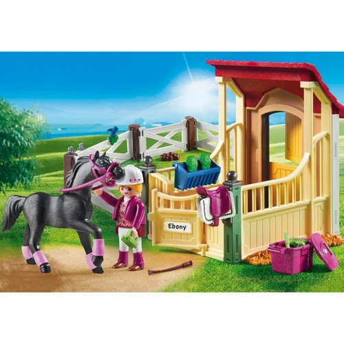 Конструктор Playmobil Конюшня с Арабской чистокровной 6934: Количество деталей, шт. 29