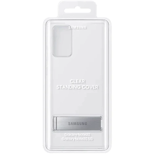 Чехол для телефонов Samsung Clear Standing Cover Transparent for Samsung N980 Galaxy Note 20 (EF-JN980CTEGRU) фото 6