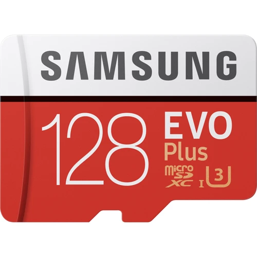 Карта пам'яті Samsung 128GB microSDXC Class 10 UHS-I U1 Evo Plus + adapter (MB-MC128HA / RU)