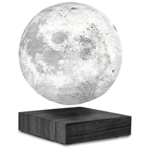Левитирующая лампа Gingko Moon на аккумуляторе, дерево венге (G019BK) фото 3
