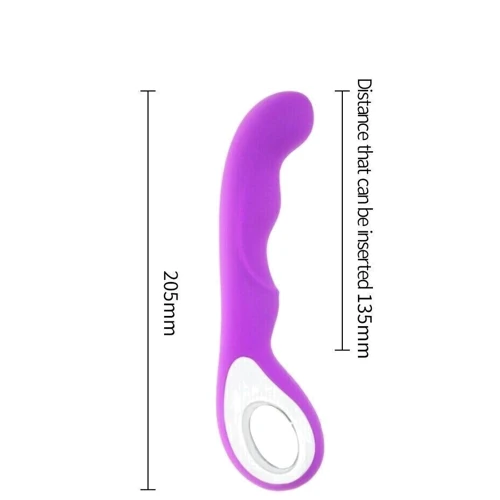 Вибромассажер для точки G Boss Series - Wibrator G-spot, PURP