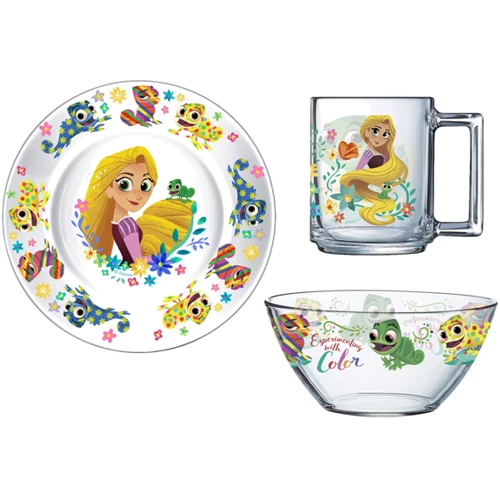 Набор детской посуды ОСЗ DISNEY Рапунцель (3 предмета) (18с2055 ДЗ Рапунц): Тип Набор