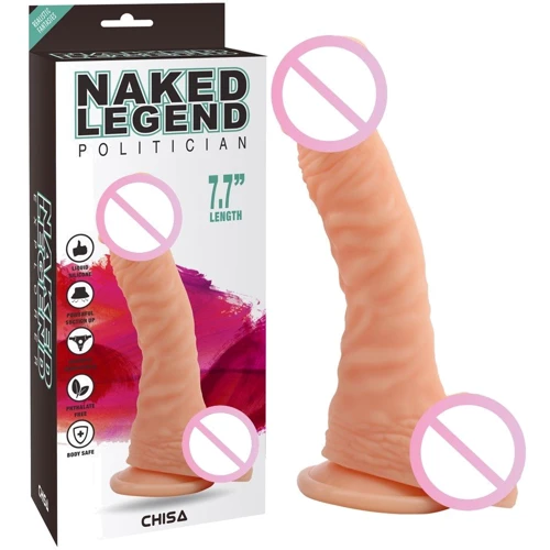 Фаллоимитатор Chisa Naked Legend Politician 7.7" Flesh