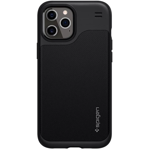 Чехол для iPhone Spigen Hybrid NX Matte Black (ACS01475) for iPhone 12 Pro Max: Цвет черный