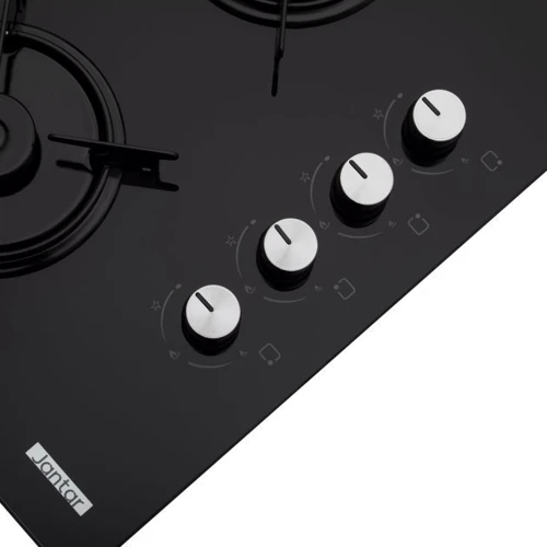 Варочная поверхность JANTAR HGR 60 BL EF: Рабочая поверхность стекло (закаленное)