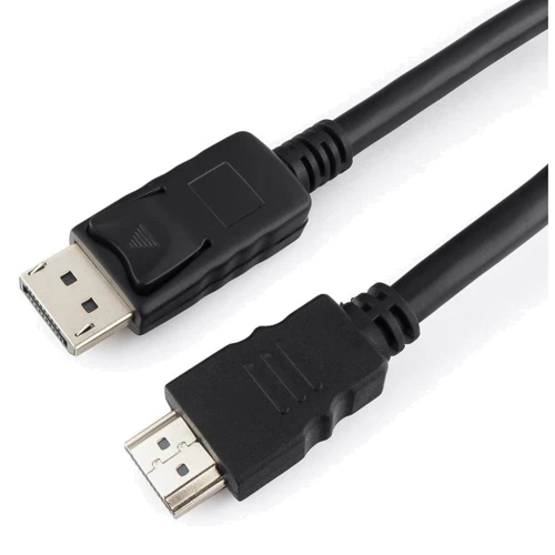 Кабель і перехідник Cablexpert DisplayPort to HDMI 5.0m (CC-DP-HDMI-5M): Тип кабель
