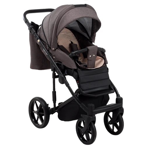 Коляска 2 в 1 Adamex Porto Light Tip TK-21 шоколад: Ширина шасі 57