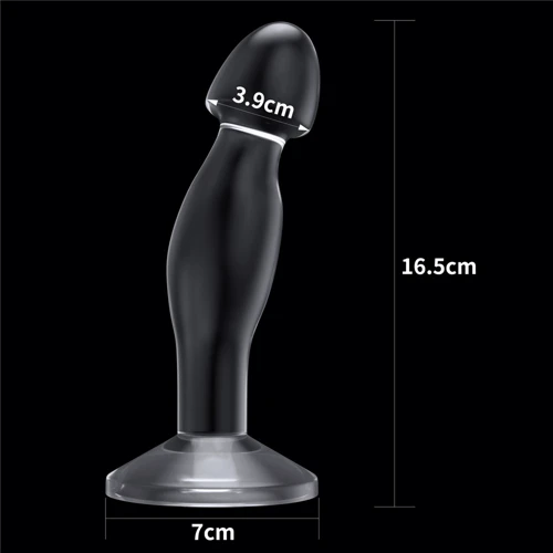 Анальная пробка LoveToy Flawless Clear Prostate Plug 6.5''