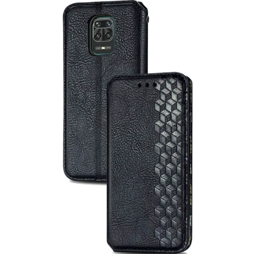 Чохол для телефона Mobile Case Getman Cubic Black for Xiaomi Redmi Note 9S/Note 9 Pro/Note 9 Pro Max
