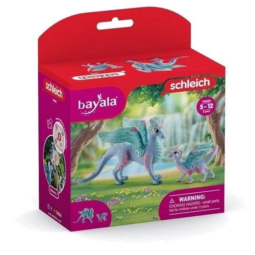 Набір фігурок Schleich Квіткові мама-дракон та малюк-дракон (70592): Тип Набор игровых фигурок