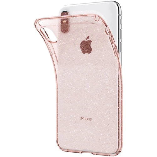 Чехол для iPhone Spigen Liquid Crystal Glitter Rose Quartz (065CS25124) for iPhone Xs Max: Цвет розовый