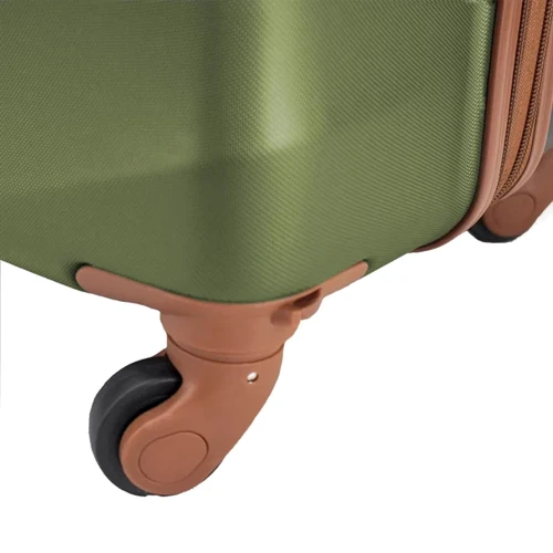 Чемодан Semi Line 24" (M) Green (T5710-2): Материал Пластик