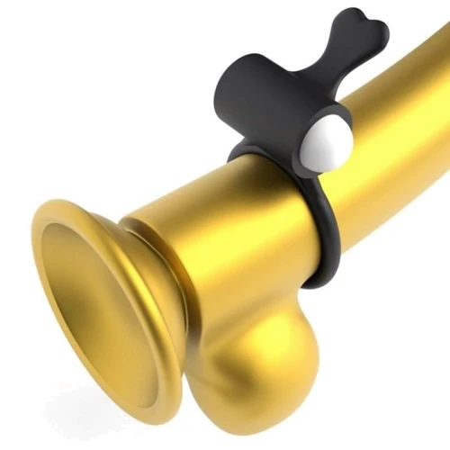 Эрекционное виброкольцо LoveToy Power Clit Cockring, Black