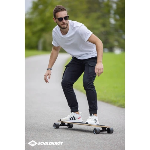 Скейтборд Schildkröt Longboard Freeride 41" - God Feather 20 чорний мультиколор Уні Max:100 кг (510691) фото 2
