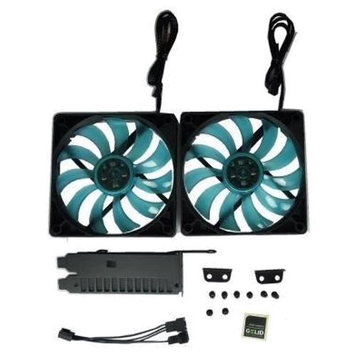 Кулер Gelid Solutions PCI Slot Fan Holder (SL-PCI-02): Уровень шума, dB 24,6