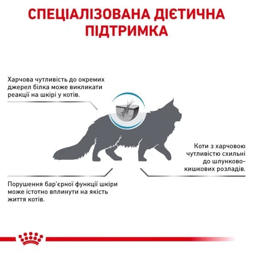 Сухий корм для котів Royal Canin Hypoallergenic при харчовій алергії 400 г (39020051) фото 8