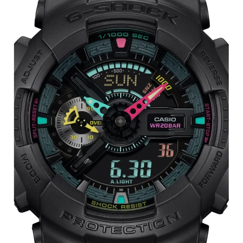 Наручные часы Casio G-SHOCK Classic GA-110MF-1AER (363407): Механизм Кварцевый