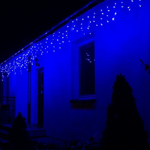 Гирлянда бахрома уличная (наружная) Springos 12 м 300 LED CL302 Blue фото 9