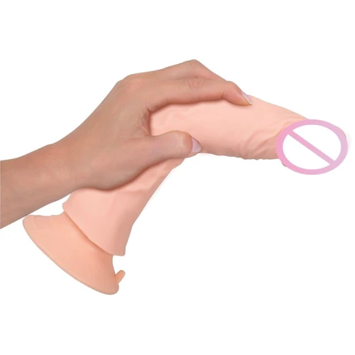 Вибратор на присоске Orion Nature Skin Bendable RC Vibrator