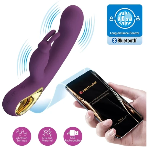 Смарт вибратор LYBAILE Pretty Love Liam Purple (BI-014420HP)