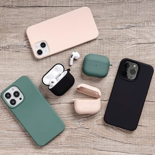 Чехол для наушников Switcheasy Skin Soft Touch Silicone Pink Sand (GS-108-174-193-140) for Apple AirPods 3 фото 11